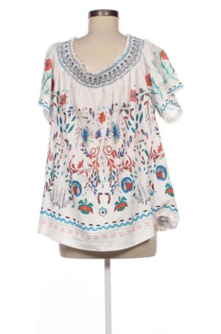 Damen Shirt SHEIN, Größe 4XL, Farbe Mehrfarbig, Preis 13,99 €