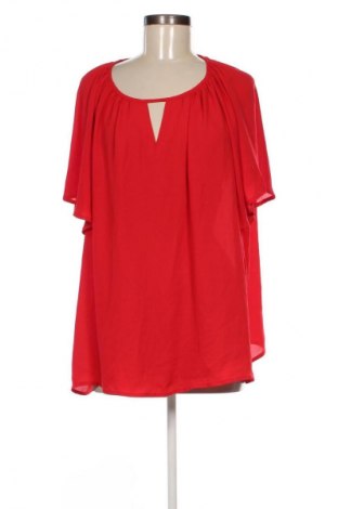Damen Shirt SHEIN, Größe 4XL, Farbe Rot, Preis 8,99 €