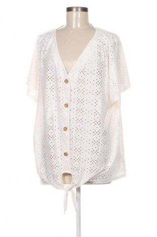 Damen Shirt Suzanne Grae, Größe 3XL, Farbe Ecru, Preis € 18,99