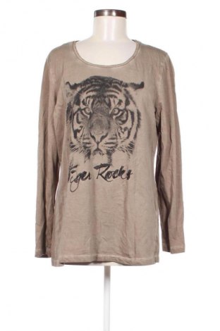 Damen Shirt Taifun, Größe L, Farbe Braun, Preis € 12,99