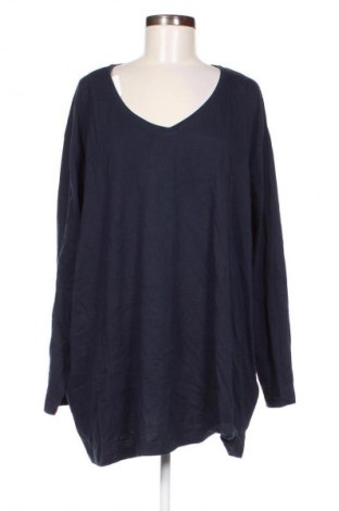 Damen Shirt Ulla Popken, Größe 3XL, Farbe Blau, Preis 23,99 €