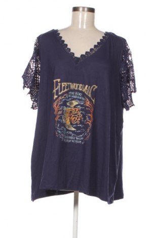 Bluzka damska Unbranded, Rozmiar 5XL, Kolor Niebieski, Cena 62,99 zł