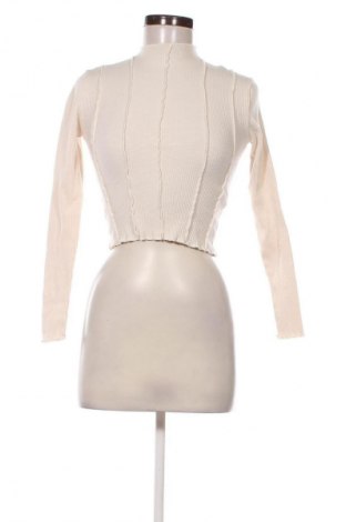 Дамска блуза Zara, Размер S, Цвят Екрю, Цена 27,99 лв.