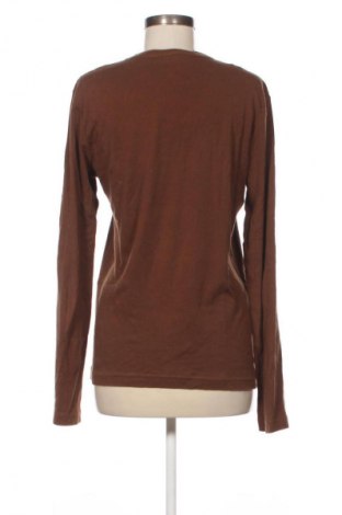 Дамска блуза Zara, Размер L, Цвят Кафяв, Цена 27,99 лв.