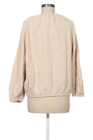 Дамска блуза Zara, Размер XL, Цвят Бежов, Цена 27,99 лв.