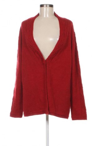 Damski kardigan Adagio, Rozmiar XXL, Kolor Czerwony, Cena 95,99 zł