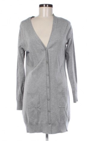 Damen Strickjacke Boviva, Größe L, Farbe Grau, Preis 21,00 €