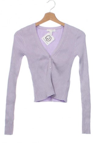 Cardigan de damă H&M, Mărime XS, Culoare Mov, Preț 98,99 Lei