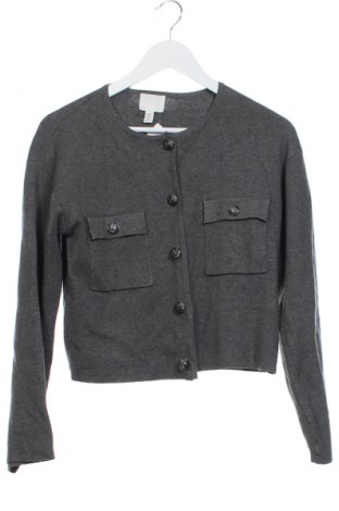 Damski kardigan H&M, Rozmiar XS, Kolor Szary, Cena 66,29 zł