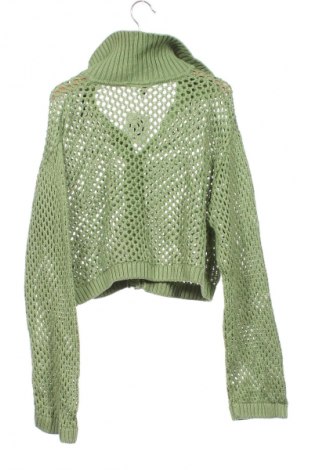 Damen Strickjacke H&M Divided, Größe XXS, Farbe Grün, Preis 15,00 €
