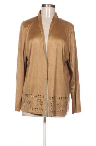 Damen Strickjacke Klass, Größe XL, Farbe Braun, Preis 20,99 €