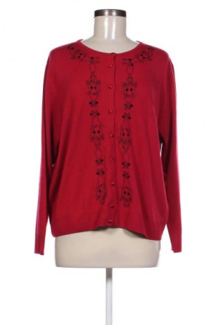 Damen Strickjacke Marks & Spencer, Größe XXL, Farbe Rot, Preis 14,62 €