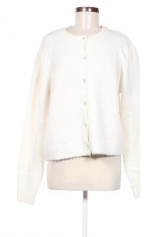 Damen Strickjacke Monki, Größe L, Farbe Weiß, Preis 38,99 €