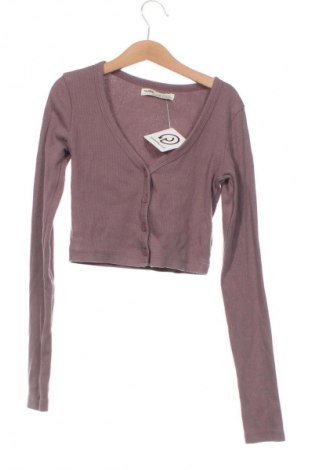 Damen Strickjacke Pull&Bear, Größe XS, Farbe Braun, Preis 15,36 €
