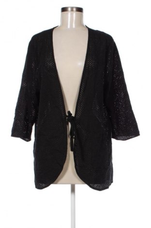 Damen Strickjacke Ulla Popken, Größe XL, Farbe Schwarz, Preis 28,99 €