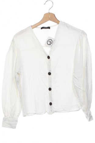Damenbluse Bershka, Größe XS, Farbe Ecru, Preis € 12,79