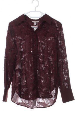 Cămașă de femei H&M, Mărime XS, Culoare Roșu, Preț 40,99 Lei