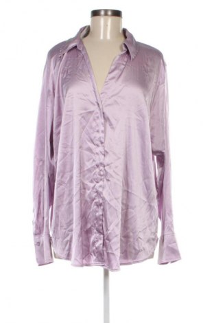 Damska koszula H&M, Rozmiar XL, Kolor Fioletowy, Cena 81,99 zł
