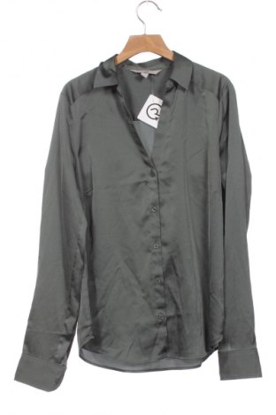 Cămașă de femei H&M, Mărime XS, Culoare Verde, Preț 68,49 Lei
