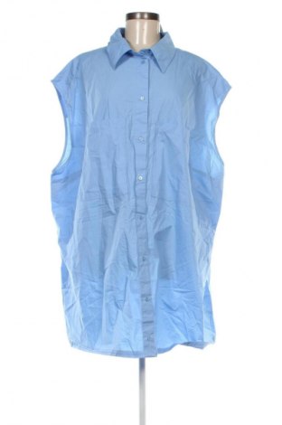 Γυναικείο πουκάμισο H&M, Μέγεθος 5XL, Χρώμα Μπλέ, Τιμή 15,99 €