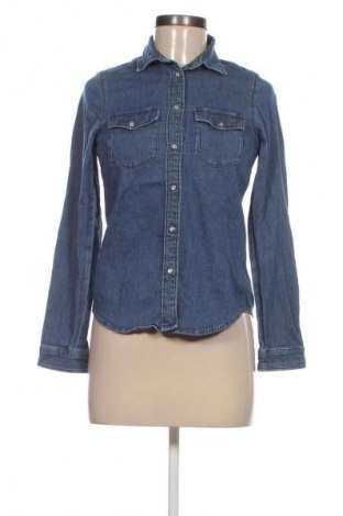 Cămașă de femei H&M, Mărime S, Culoare Albastru, Preț 65,79 Lei