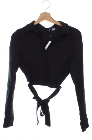 Cămașă de femei H&M Divided, Mărime XS, Culoare Negru, Preț 31,99 Lei