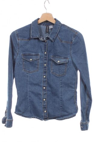 Cămașă de femei H&M Divided, Mărime XS, Culoare Albastru, Preț 66,88 Lei