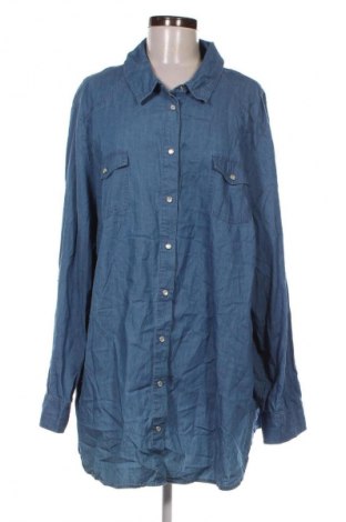 Damenbluse Janina, Größe 5XL, Farbe Blau, Preis € 17,99