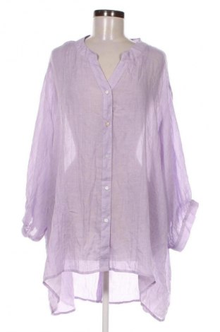 Damenbluse Proud Poppy, Größe 4XL, Farbe Lila, Preis 64,99 €
