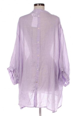 Damenbluse Proud Poppy, Größe 4XL, Farbe Lila, Preis 64,99 €