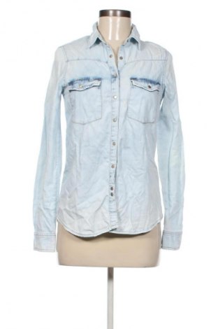 Damska koszula Pull&Bear, Rozmiar S, Kolor Niebieski, Cena 81,99 zł