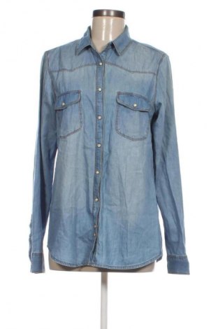 Damenbluse Pull&Bear, Größe L, Farbe Blau, Preis € 12,70