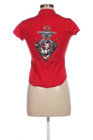 Damenbluse Rock Steady, Größe M, Farbe Rot, Preis 17,99 €