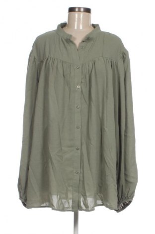 Cămașă de femei SHEIN, Mărime 4XL, Culoare Verde, Preț 31,99 Lei