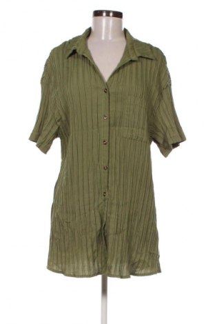 Dámska košeľa  SHEIN, Veľkosť 3XL, Farba Zelená, Cena  9,95 €