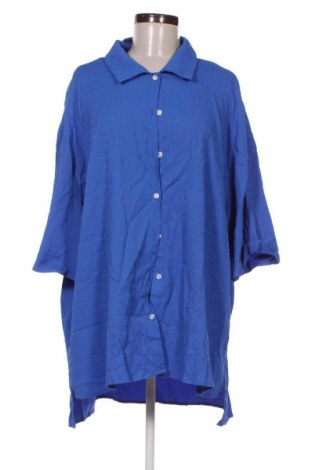 Cămașă de femei SHEIN, Mărime 4XL, Culoare Albastru, Preț 54,99 Lei