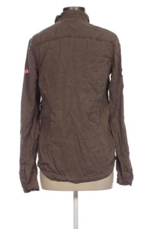 Γυναικείο πουκάμισο Superdry, Μέγεθος S, Χρώμα Καφέ, Τιμή 20,80 €