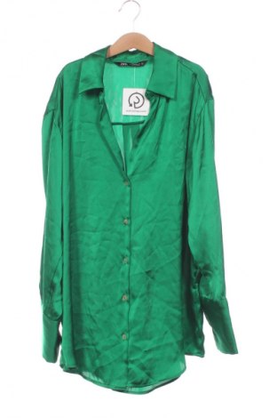 Dámská košile  Zara, Velikost XS, Barva Zelená, Cena  439,00 Kč