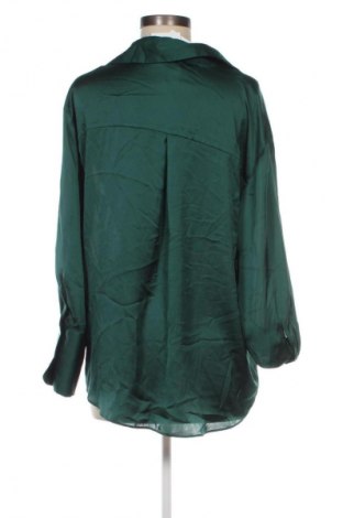Дамска риза Zara, Размер L, Цвят Зелен, Цена 62,99 лв.