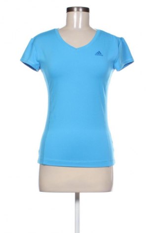 Damen T-Shirt Adidas, Größe M, Farbe Blau, Preis € 13,81
