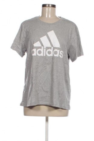 Damski T-shirt Adidas, Rozmiar XL, Kolor Szary, Cena 88,99 zł