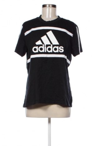 Damski T-shirt Adidas, Rozmiar XL, Kolor Czarny, Cena 88,99 zł