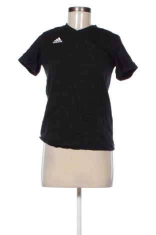 Damen T-Shirt Adidas, Größe S, Farbe Schwarz, Preis 18,99 €