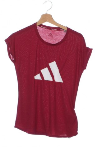 Damski T-shirt Adidas, Rozmiar XS, Kolor Czerwony, Cena 88,99 zł