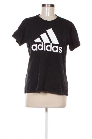 Damen T-Shirt Adidas, Größe L, Farbe Schwarz, Preis € 18,99