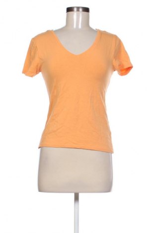 Γυναικείο t-shirt Amisu, Μέγεθος XL, Χρώμα Κίτρινο, Τιμή 8,70 €