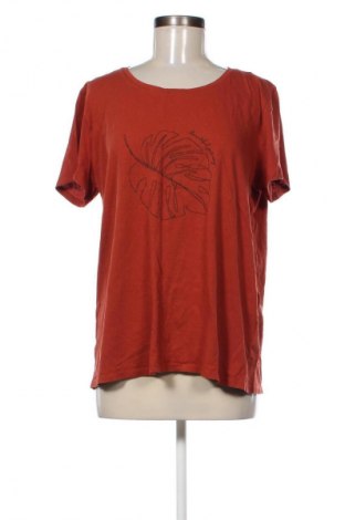 Γυναικείο t-shirt C&A, Μέγεθος L, Χρώμα Καφέ, Τιμή 8,59 €