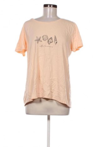 Damski T-shirt C&A, Rozmiar L, Kolor Beżowy, Cena 55,99 zł