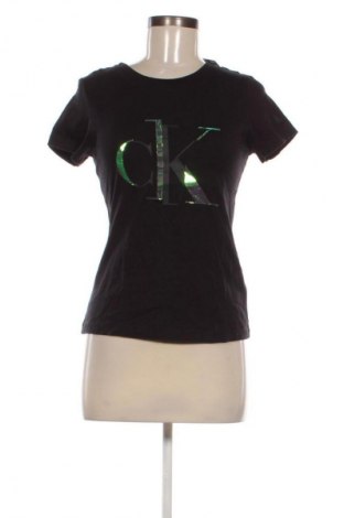 Tricou de femei Calvin Klein Jeans, Mărime S, Culoare Negru, Preț 115,99 Lei