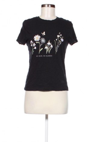 Damski T-shirt Clockhouse, Rozmiar S, Kolor Czarny, Cena 40,45 zł